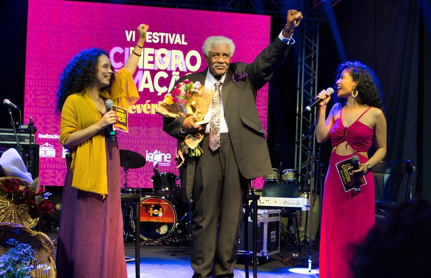 6º Festival Cinema Negro em Ação premia talentos e homenageia Tony Tornado