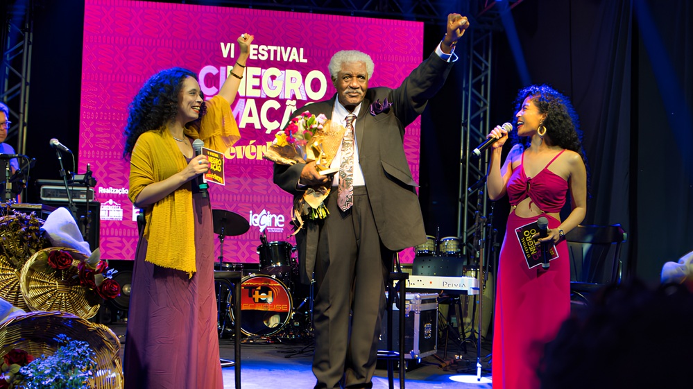 6º Festival Cinema Negro em Ação premia talentos e homenageia Tony Tornado