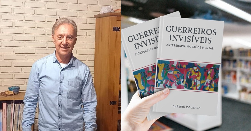 Patrono da 13ª Feira Binacional, Gilberto Isquierdo lança livro sobre Arteterapia em Jaguarão
