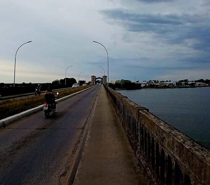 Crônica de la Pampería na Ponte Barão de Mauá