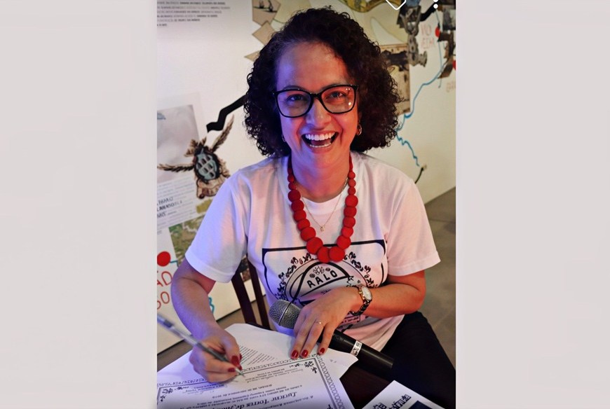 Arte da Palavra leva oficina de cordel com Luciene Albuquerque a Santa Cruz do Sul